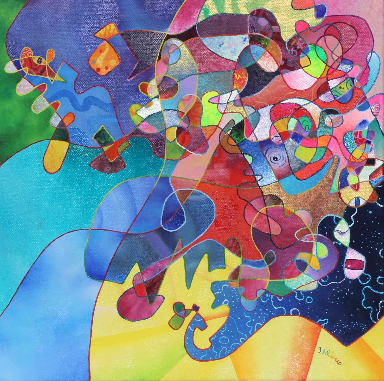 Alce con cuore e cervello